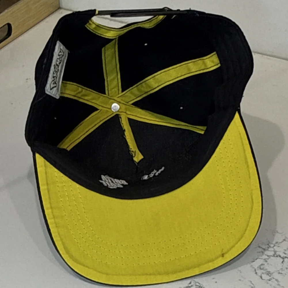 Pokémon Pikachu Black & Yellow Hat 2022 Animation Video Games